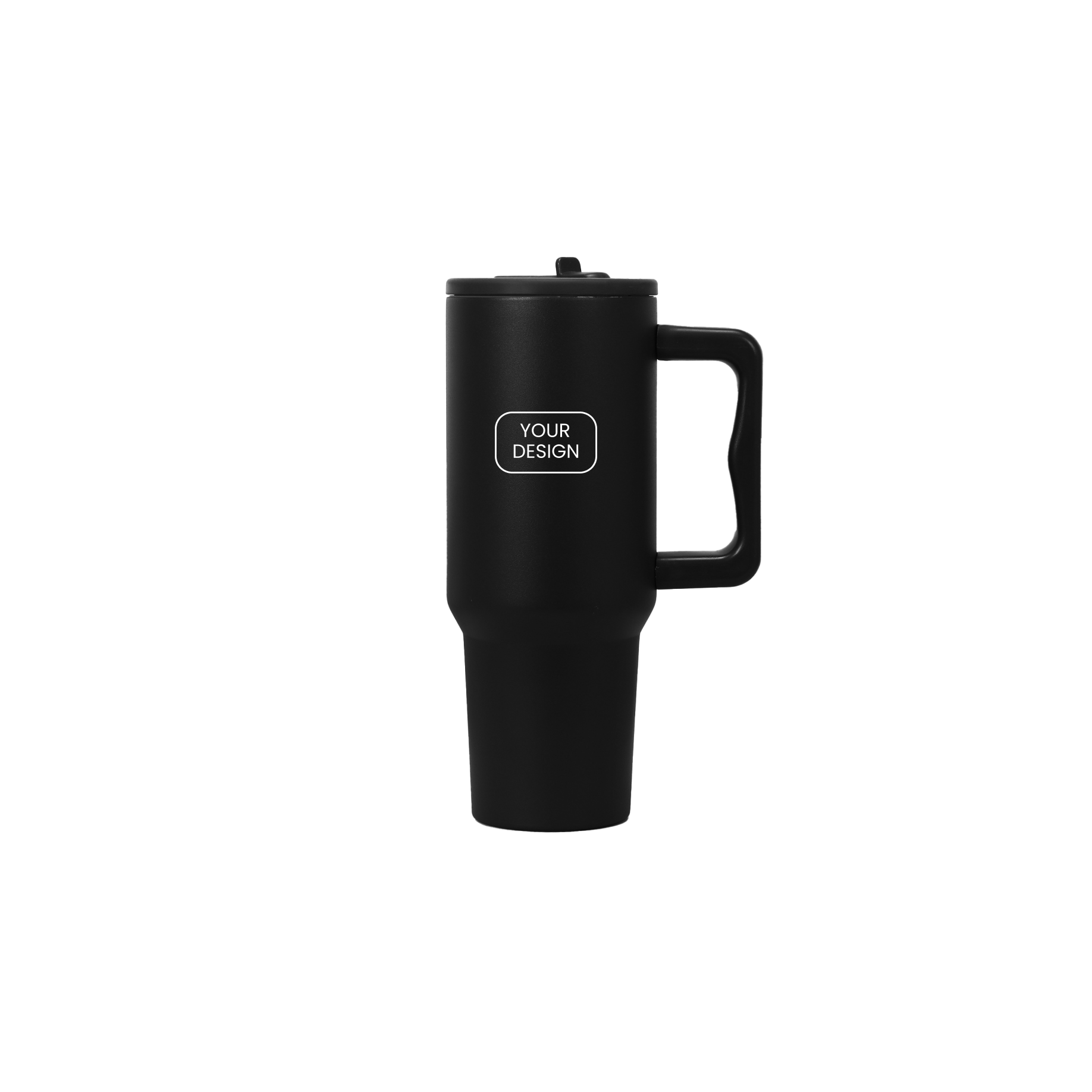 Insulated Travel Mugs with Handles & Lids