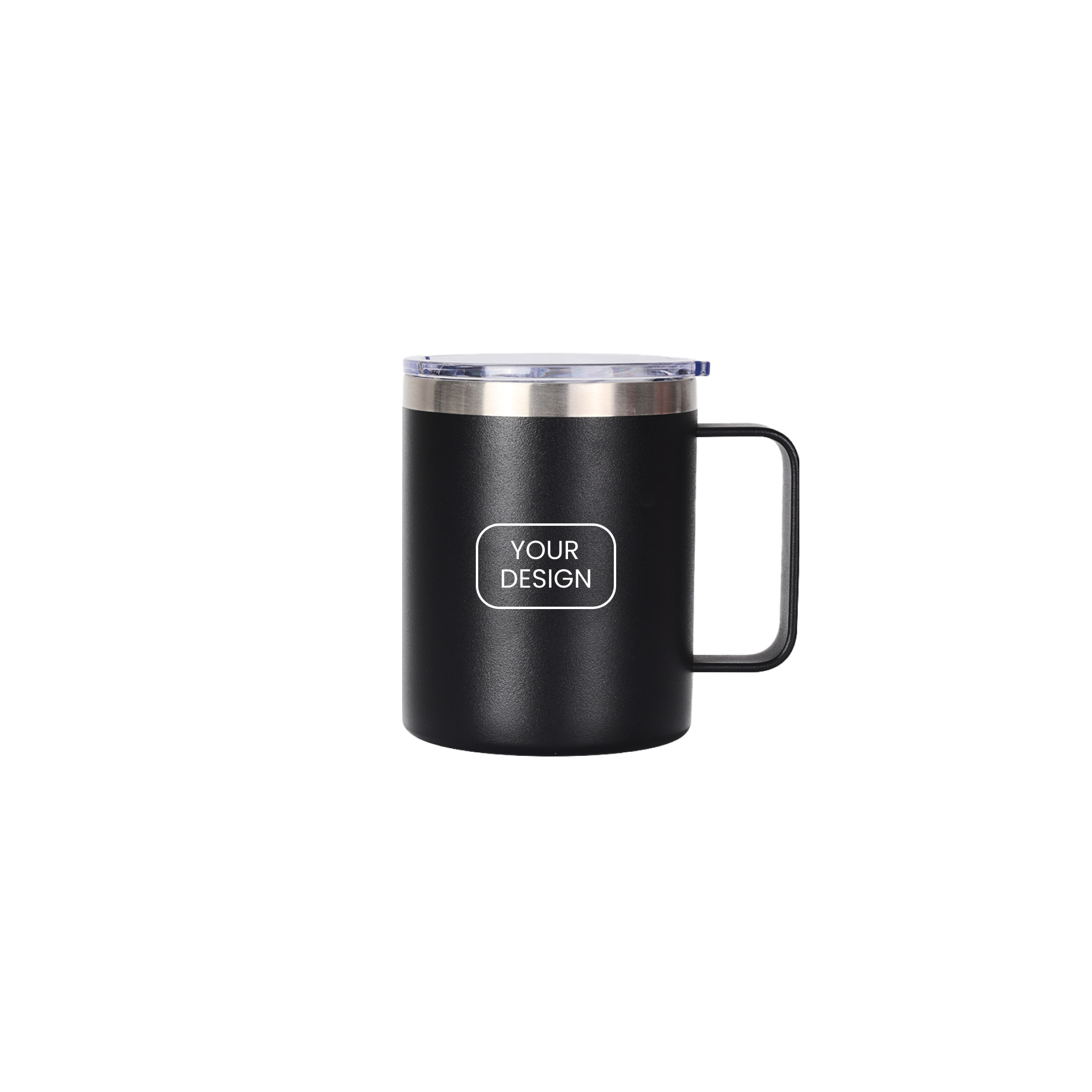 Deluxe Stainless Steel Insulated Tumbler with Handle