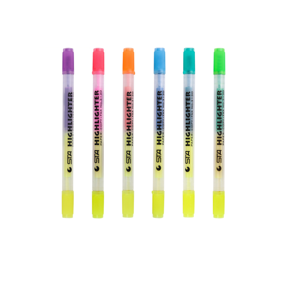 Two-color highlighter