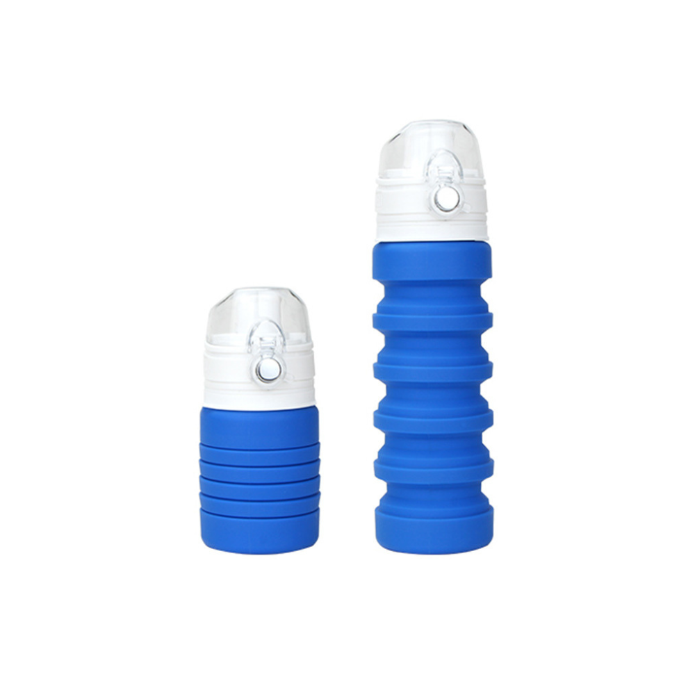 Portable collapsible sports bottle