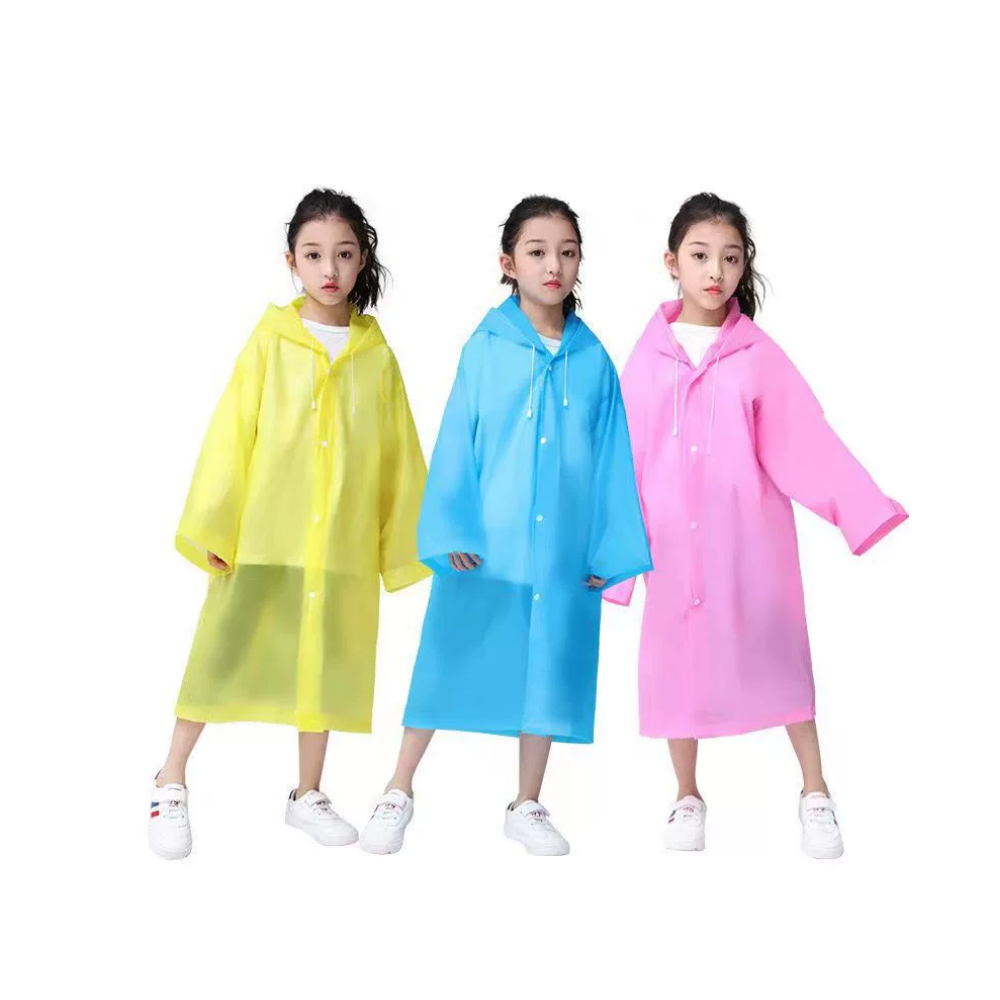 Environmentally friendly transparent raincoat