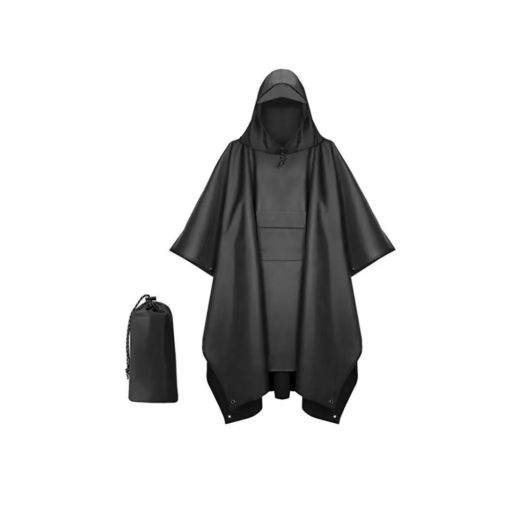 Motorcycle poncho cloak