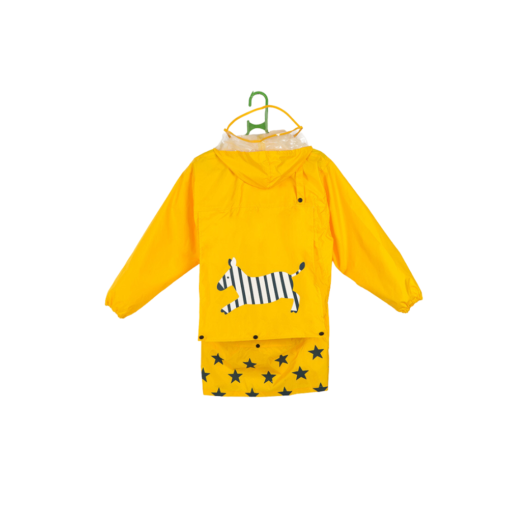 Cartoon child raincoat