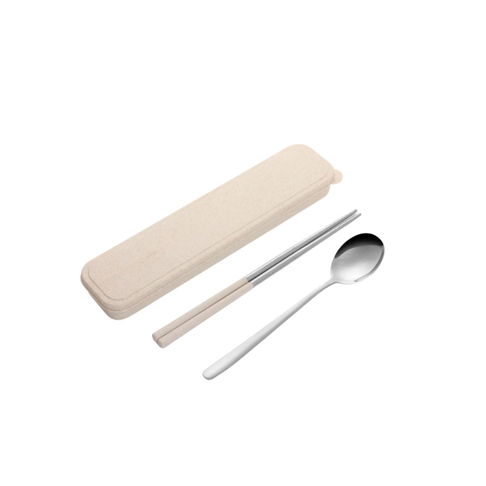 Stainless steel portable tableware