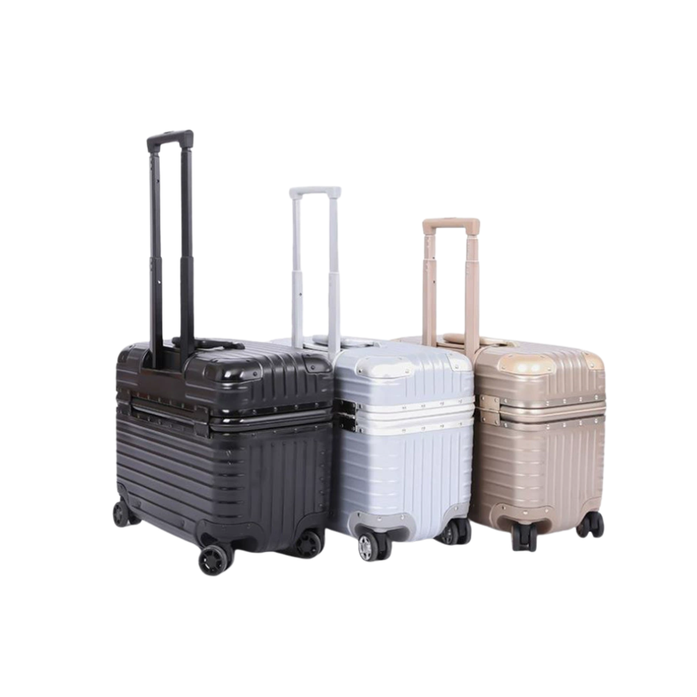 20 inch aluminum magnesium alloy suitcase