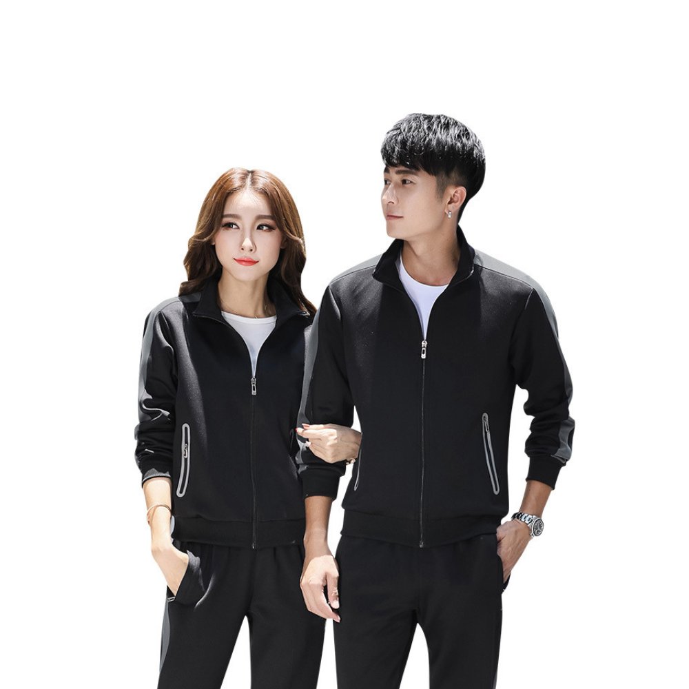 Spring and Autumn Couple Sports Set