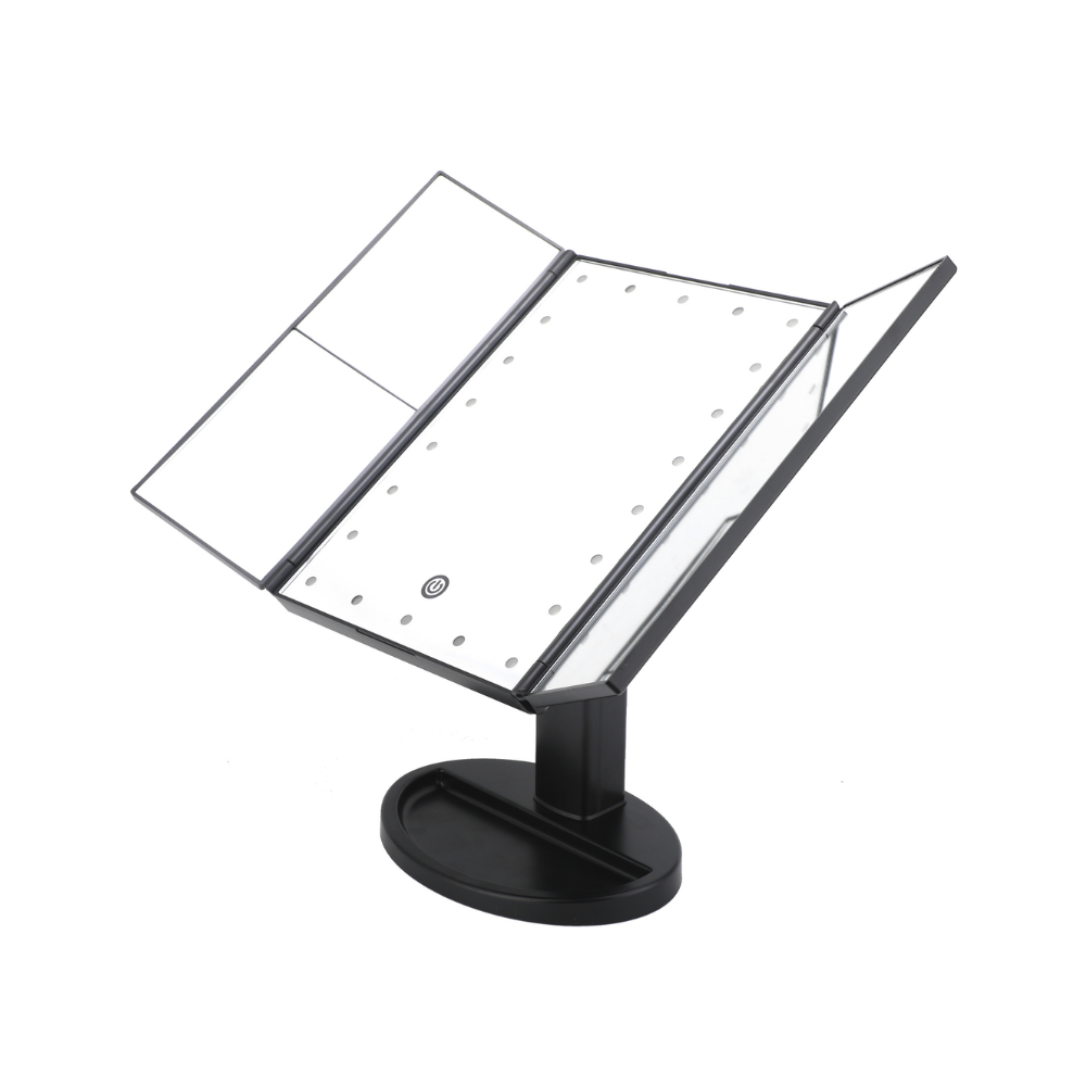 LED light table mirror