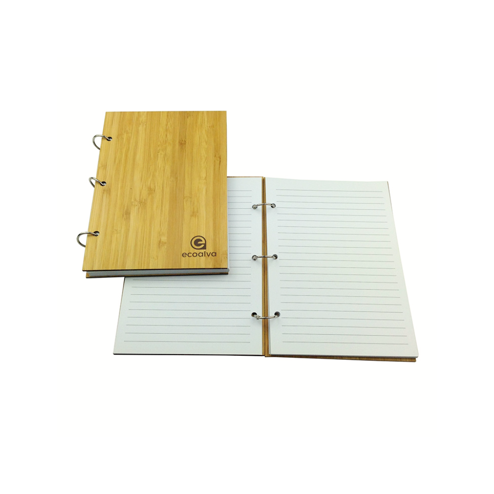 Bamboo Wooden Loose-leaf Notebook
