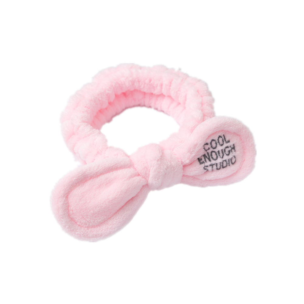 Wash plush hair band headdress