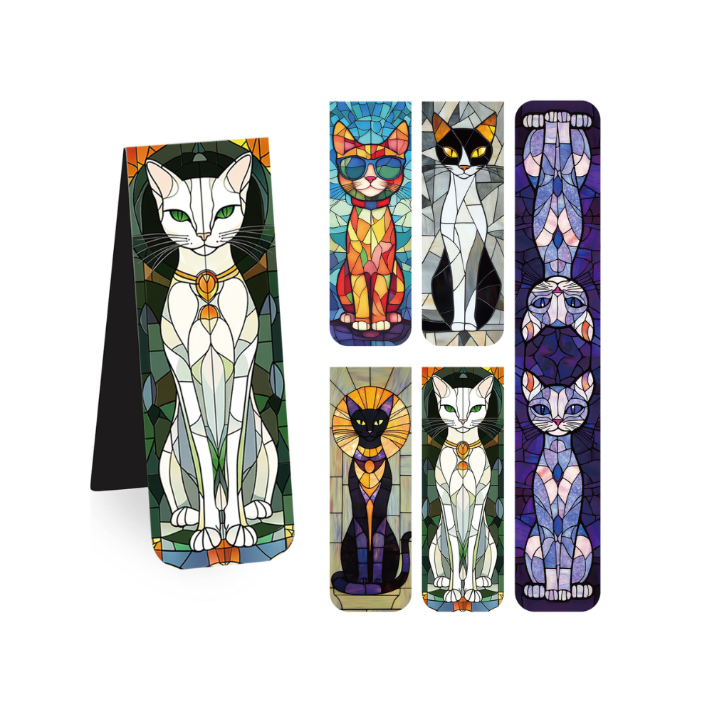 Creative cartoon illustration magnet bookmark