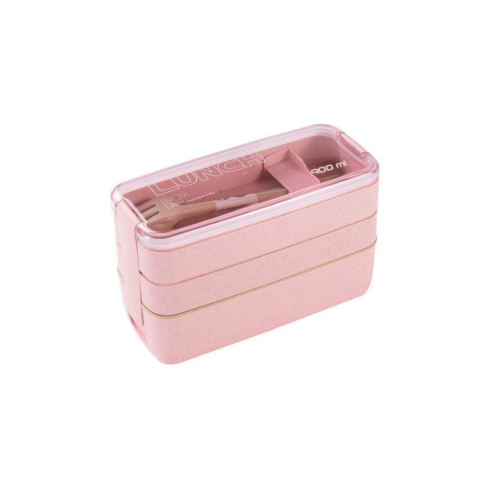 Creative Green Wheat Lunch Box