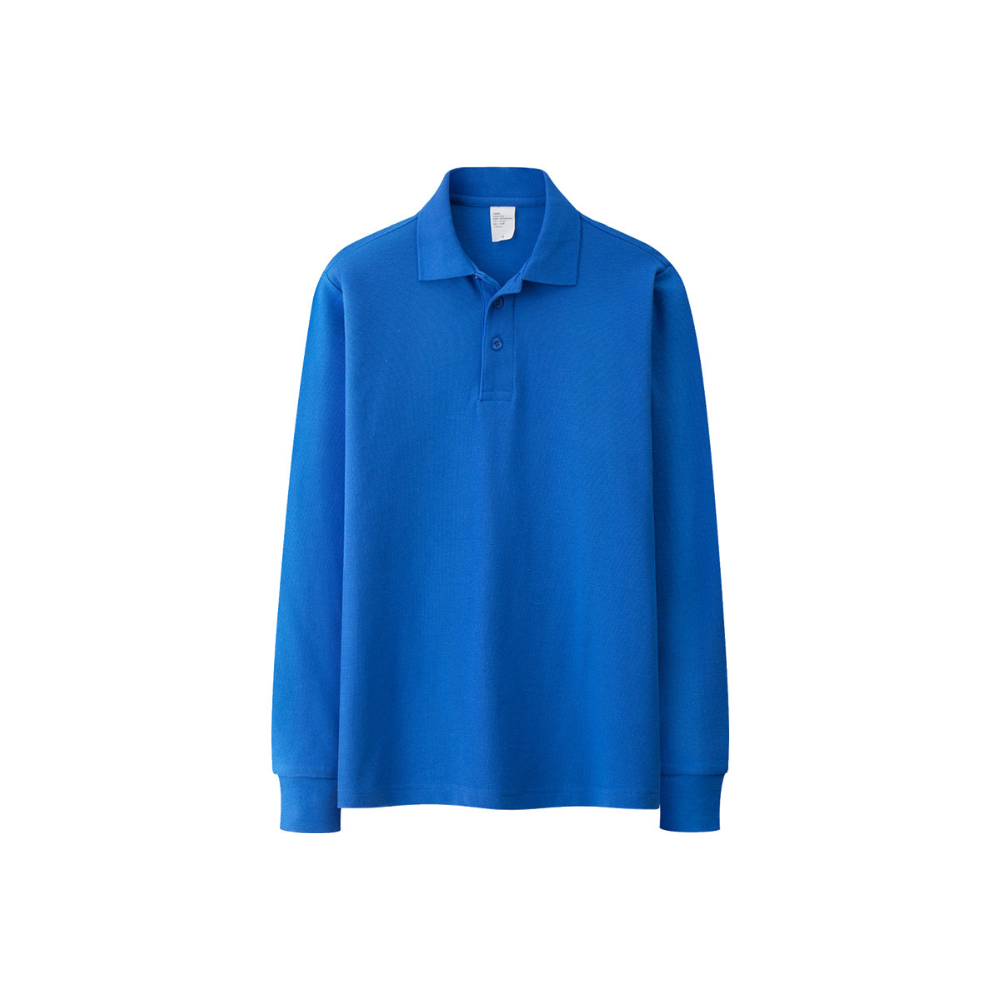 Long sleeve polo shirt