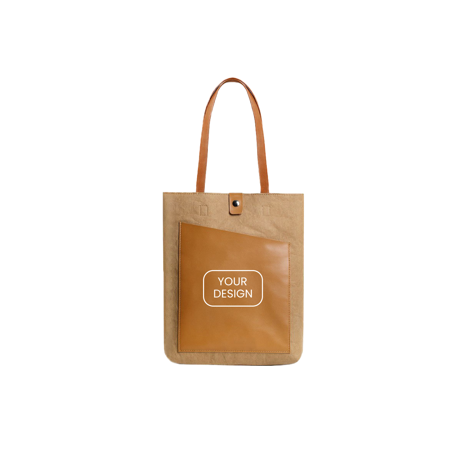 Eco-Friendly Washable Leather Paper Laptop Bag