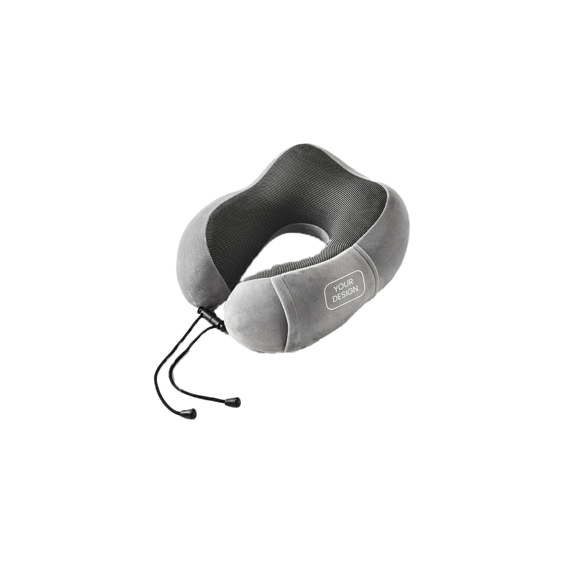Customizable Memory Foam U-Shaped Travel Pillow Set