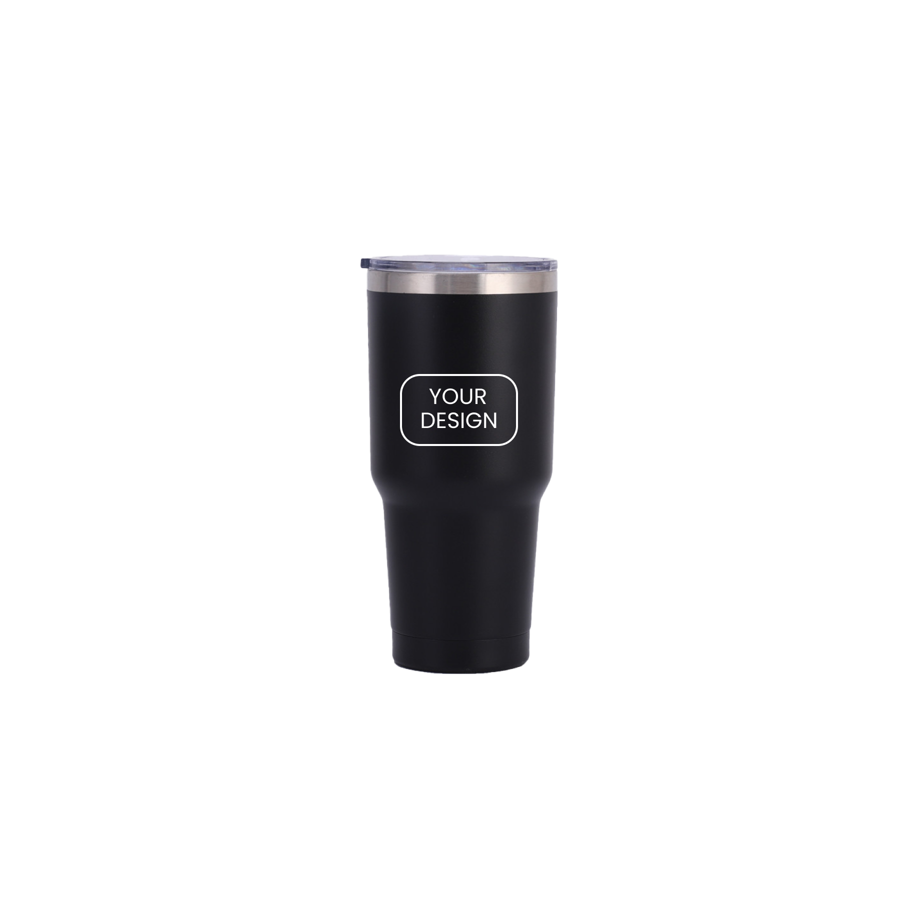 30oz Stainless Steel Tumbler with Double-Wall Vacuum Insulation and Straw