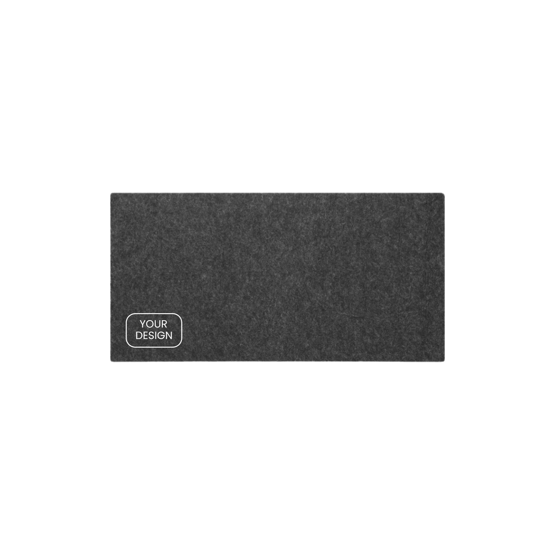 Extra Large Drip Anti-Slip Felt Mouse Pad - Gaming and Writing Desk Mat