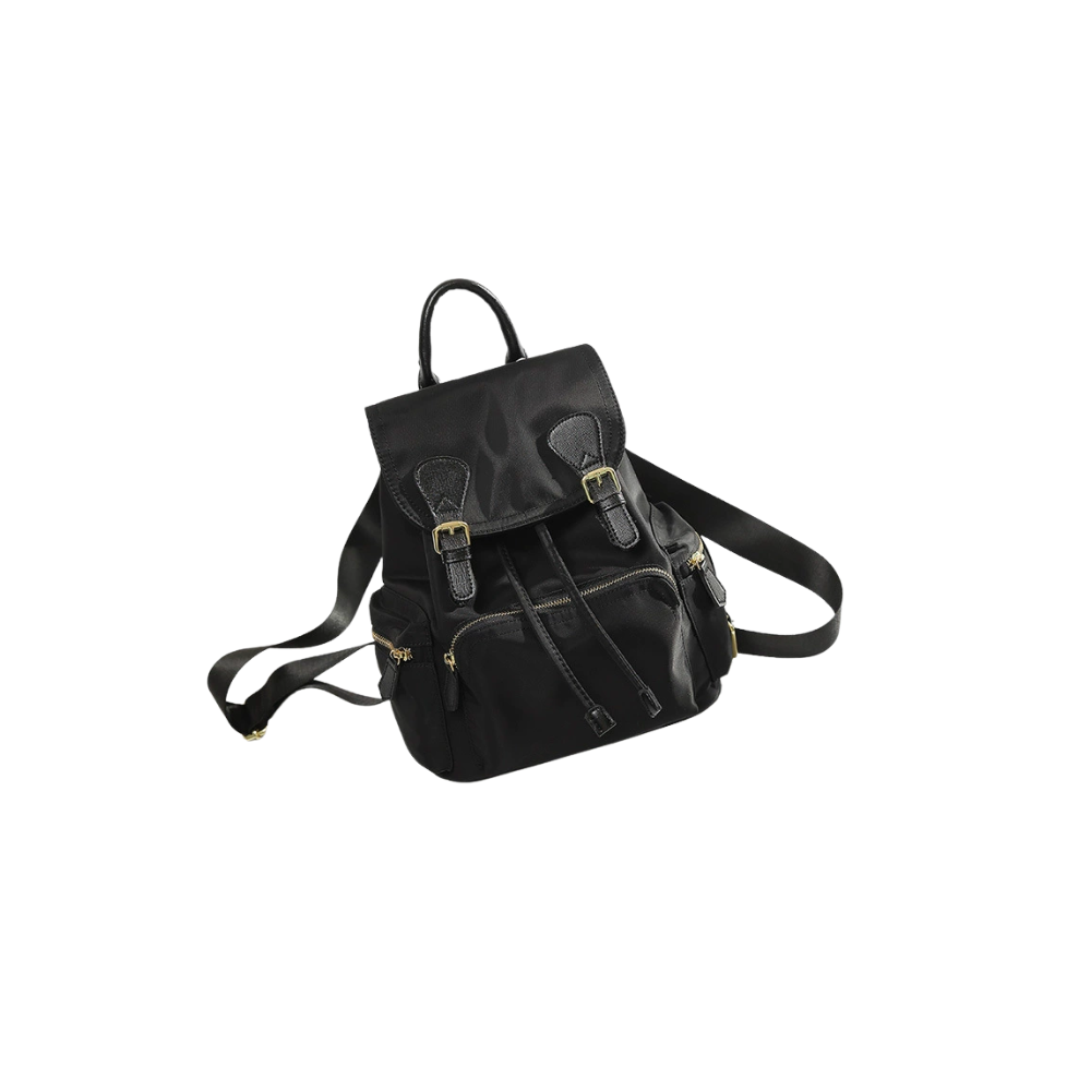 Vintage female backpack