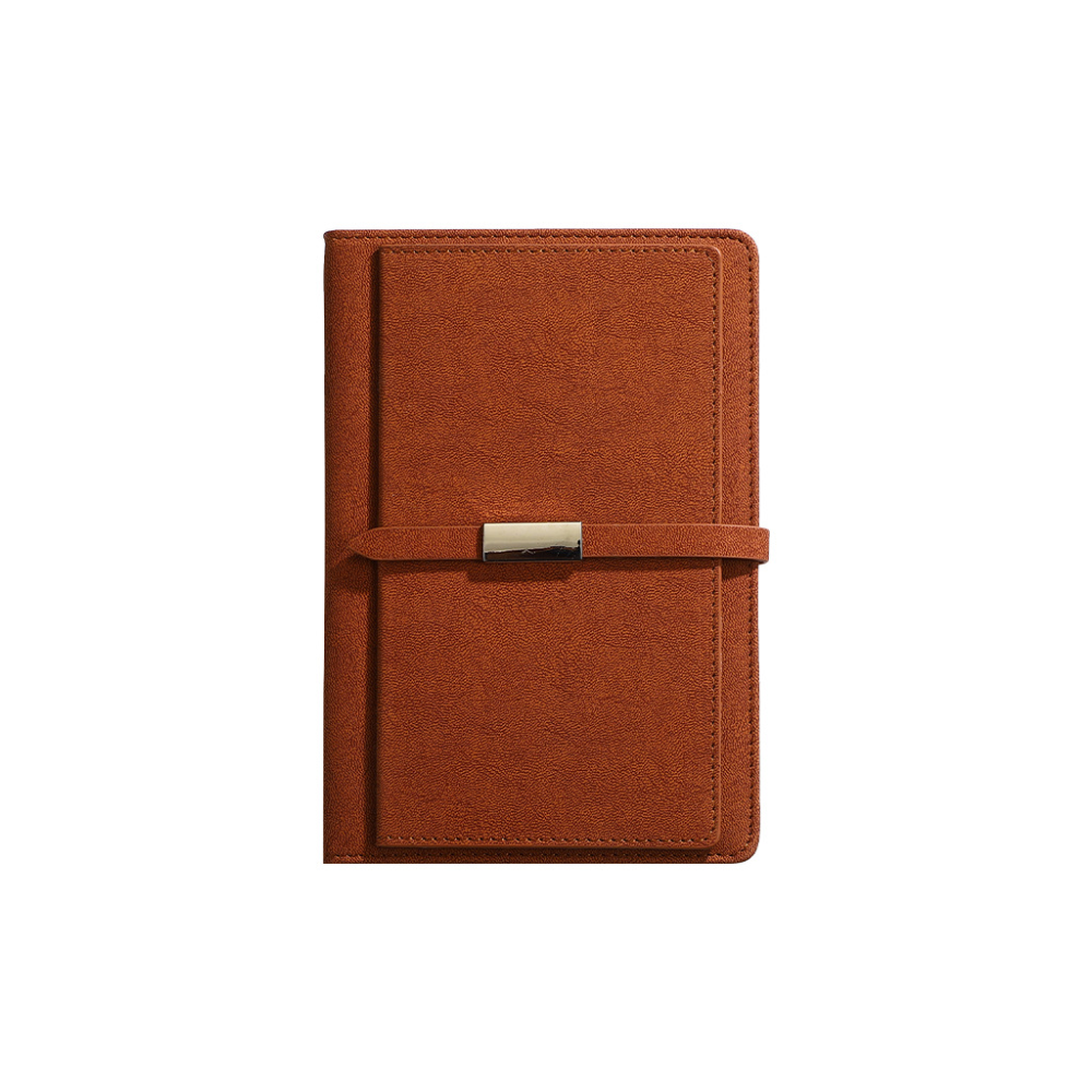 Hard leather notepad
